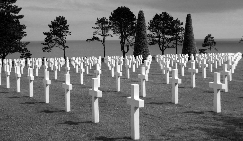 Normandy graveyard